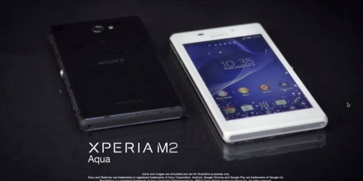 Sony Xperia M2 Aqua, ahora resistente al agua