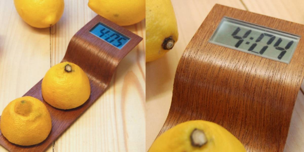 Citrus Clock (requiere un limón, no incluido)