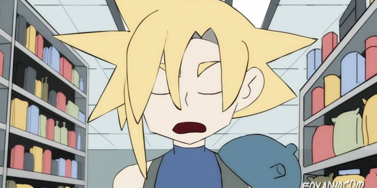 Cloud de FFVII va de compras en divertida animación
