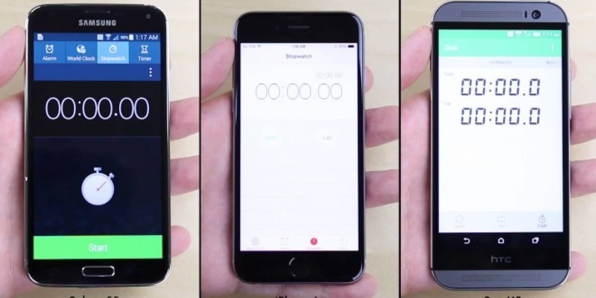 El iPhone 6 arrasa contra el HTC One M8 y Samsung Galaxy S5 en rendimiento