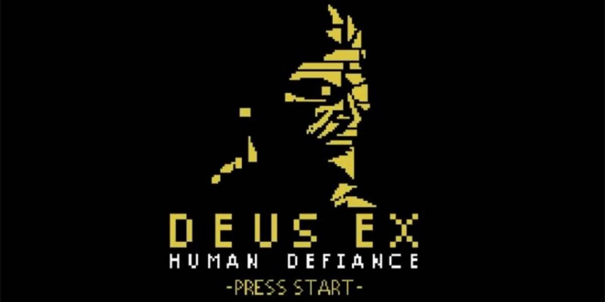 Deus Ex: Human Defiance es finalmente un juego en 8-bits