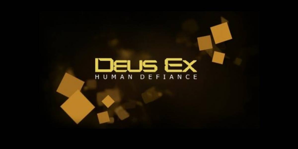 Mañana lunes se revelará Deus Ex: Human Defiance
