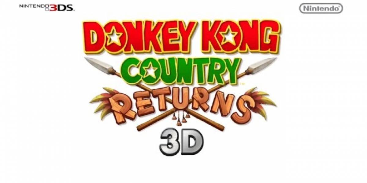 Donkey Kong Country Returns 3D llegará a Nintendo 3DS
