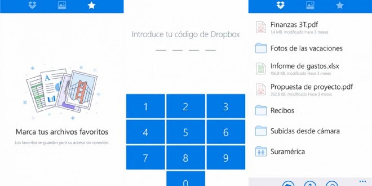 Dropbox por fin llega a Windows para tablets y smartphones