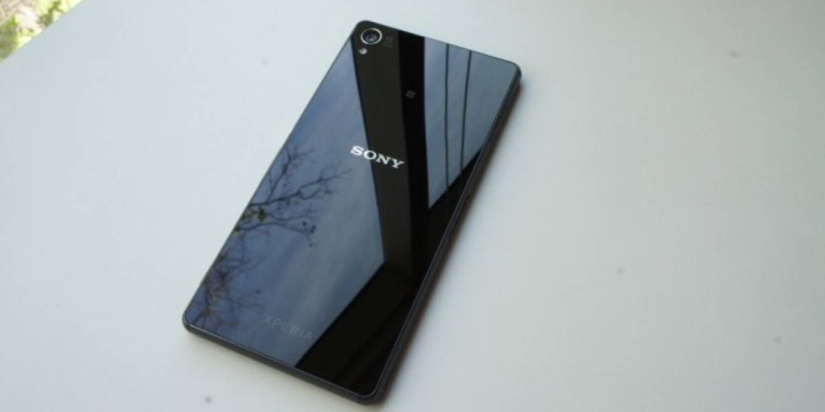 Aparece panel frontal del Sony Xperia Z4