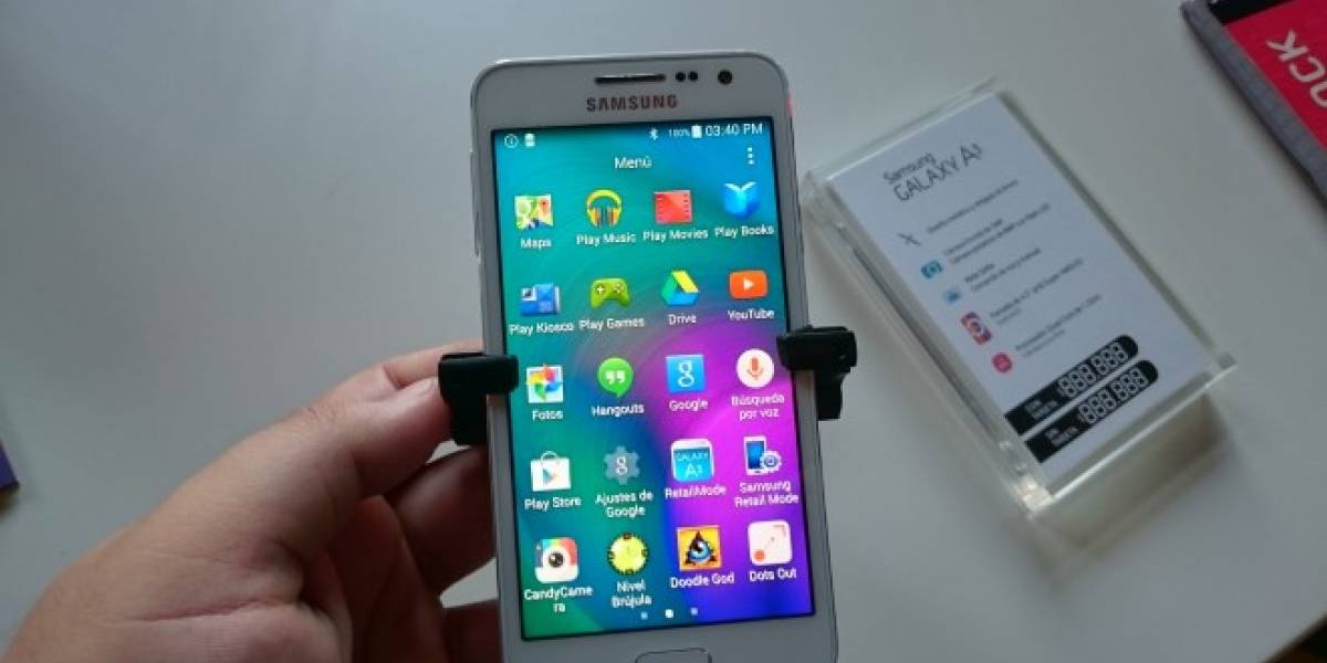 Samsung presenta a sus nuevos Galaxy A3 y Galaxy A5 en Chile