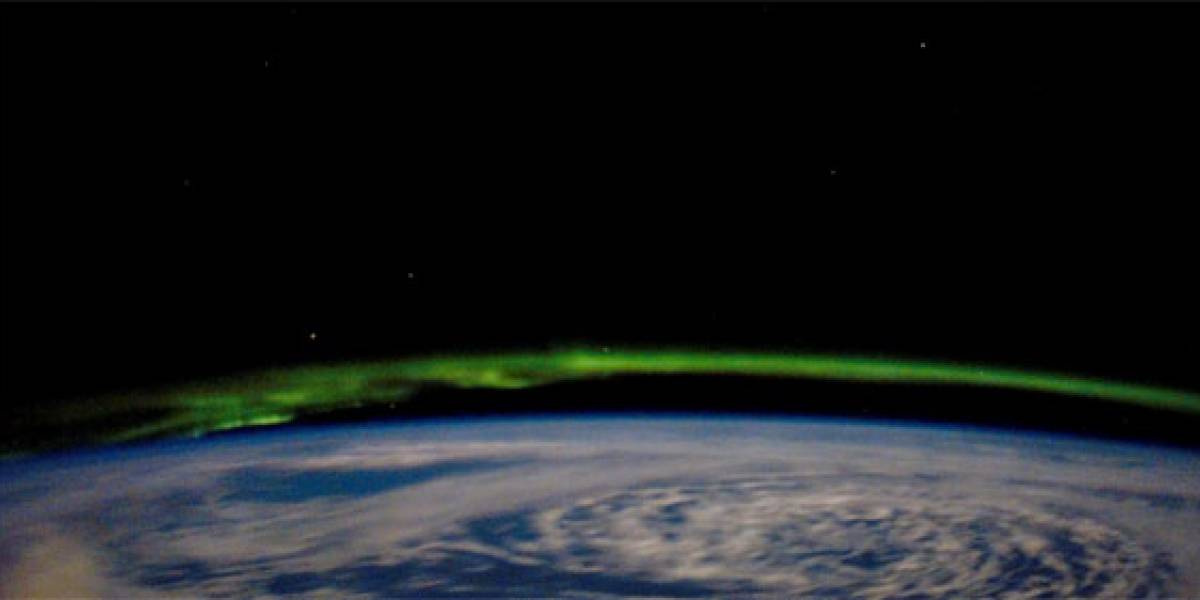 Aurora Borealis vista desde el Endeavour