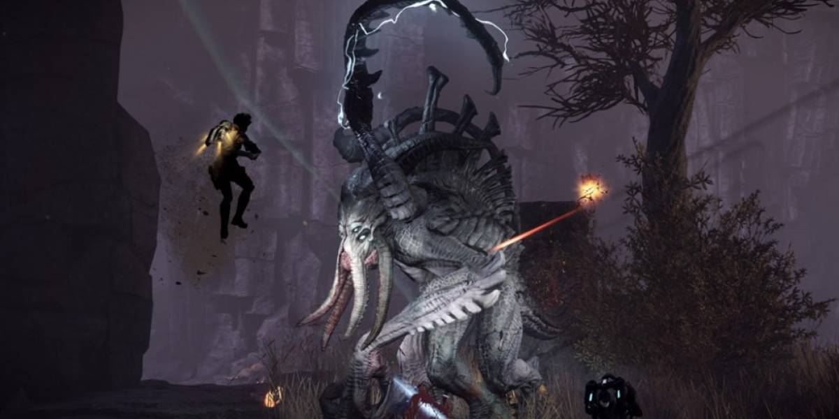 Más de 20 minutos de monstruosidad en Evolve