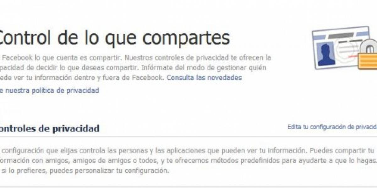 Estos son los cambios de privacidad de Facebook