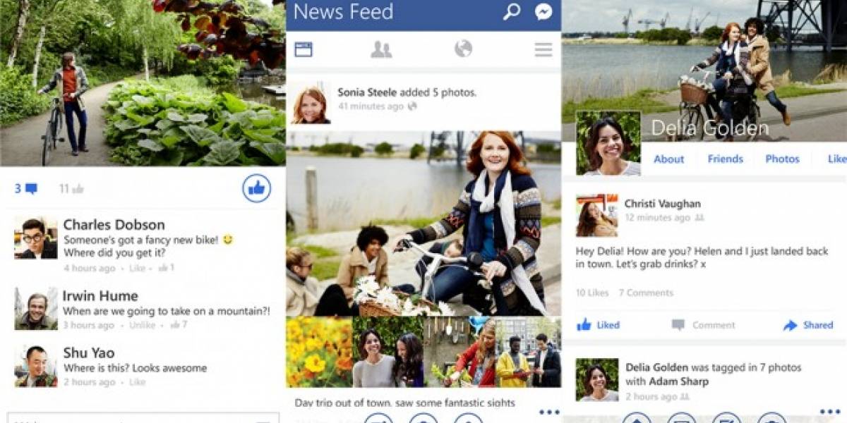 Facebook para Windows Phone se actualiza con importantes mejoras