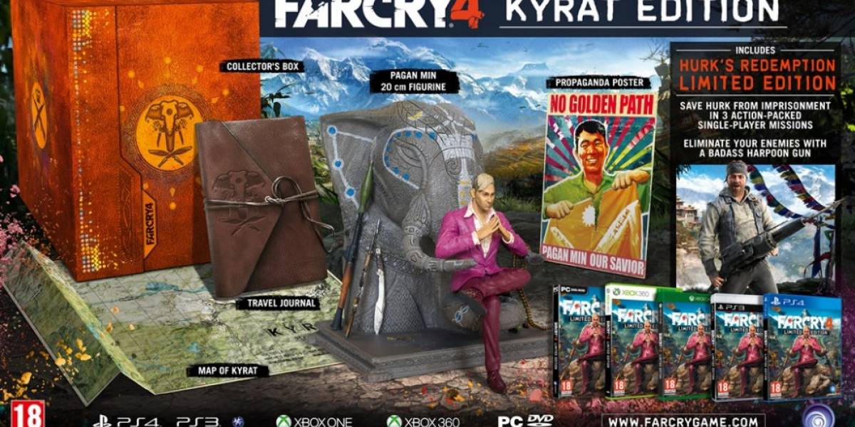 Se anunció la edición de colección de Far Cry 4