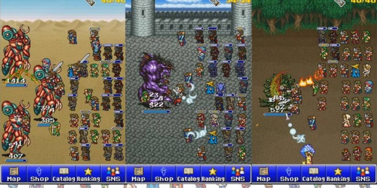 Así luce el nuevo Final Fantasy para iOS