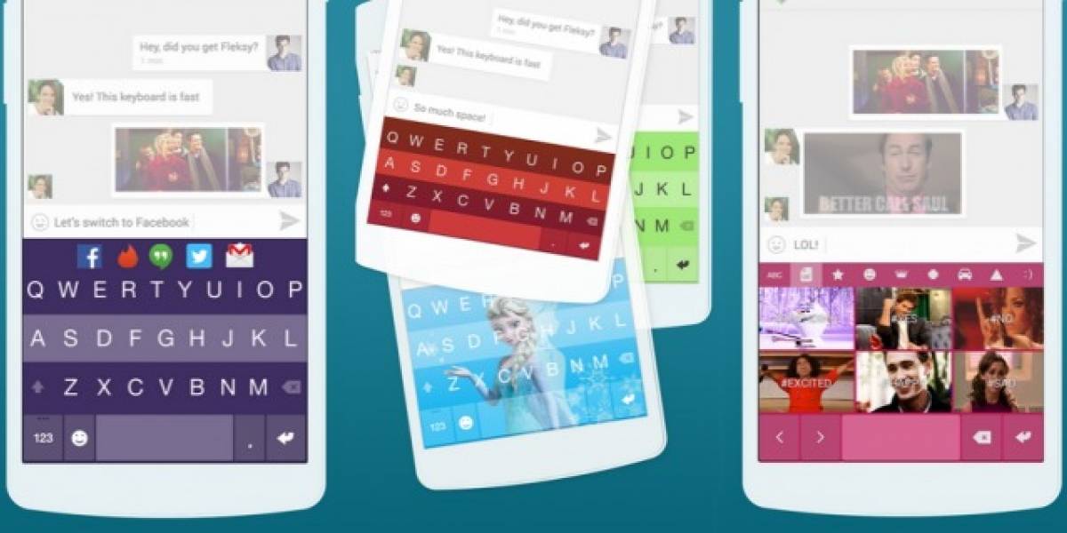 Fleksy 5.0 añade extensiones y un sin fin de mejoras en Android