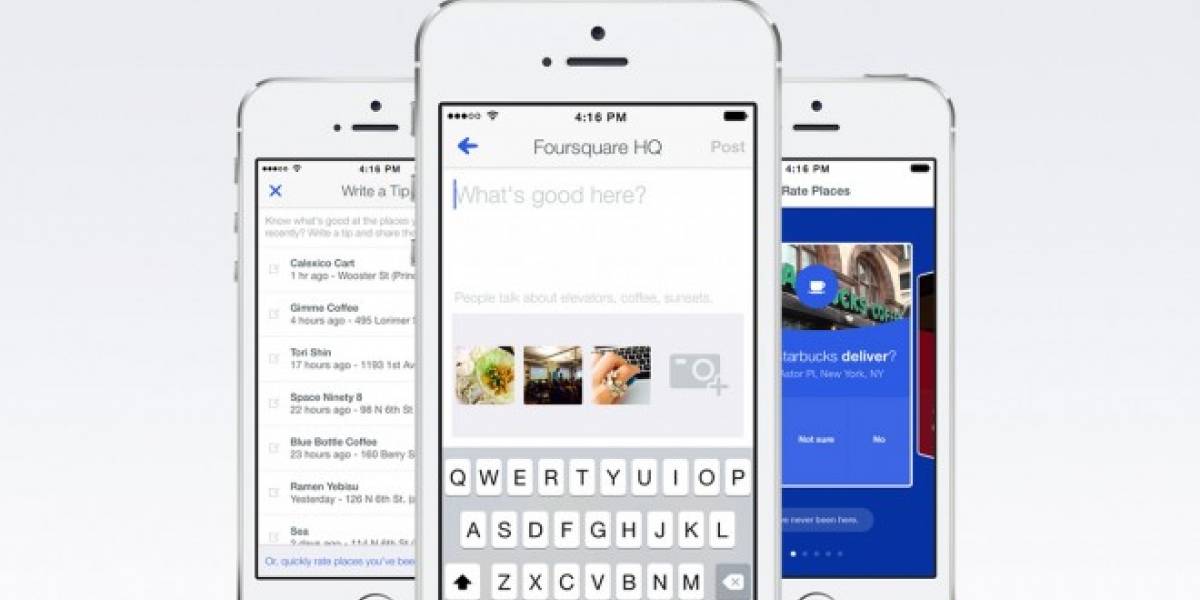 El nuevo Foursquare te recomienda solo lo más relevante que te guste