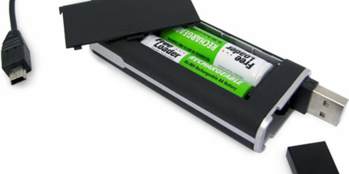 Cargador de pilas USB de Freeloader