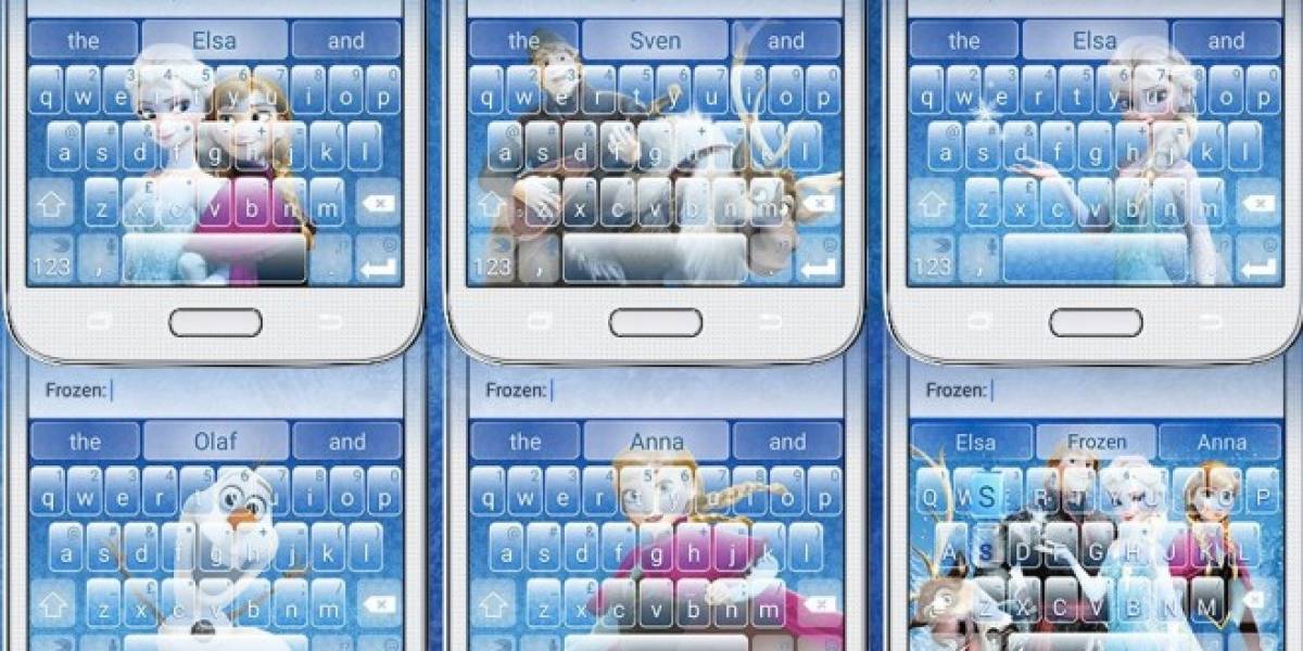 SwiftKey estrena temas conmemorativos de Frozen