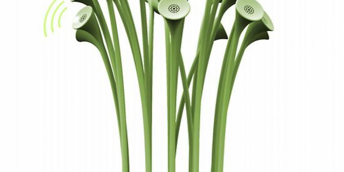 Sonido y LEDs en tu escritorio, vía plantas