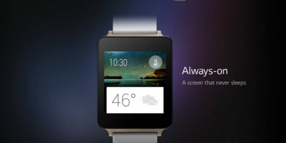 LG G Watch aparece en un video mostrando a Android Wear