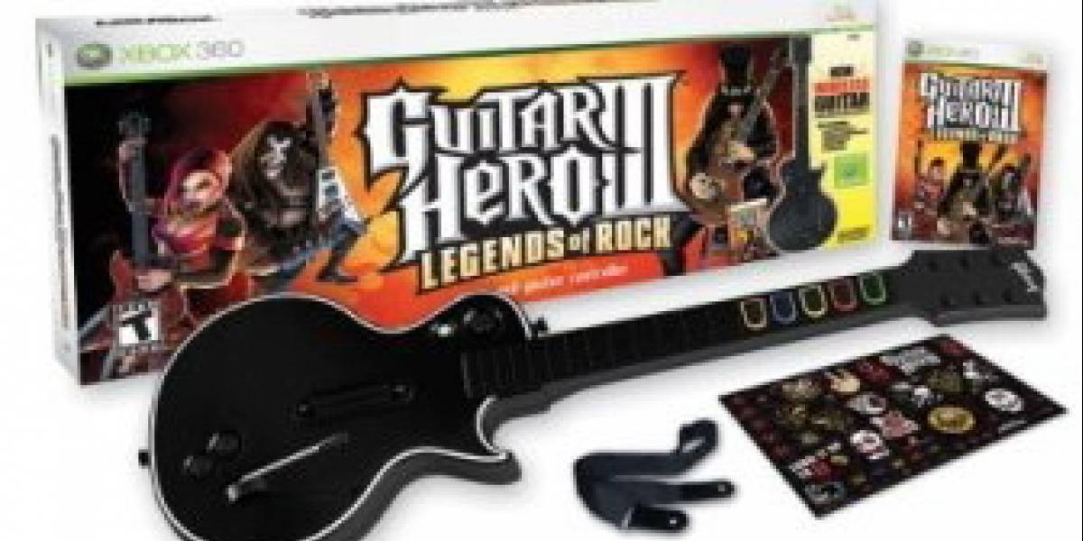 Sólo por hoy: Guitar Hero III: Legends of Rock Bundle desde US$50