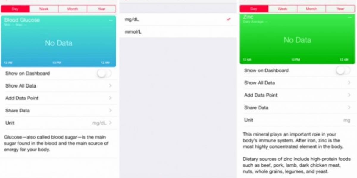 iOS 8.2 añadirá medición de glucosa a HealthKit
