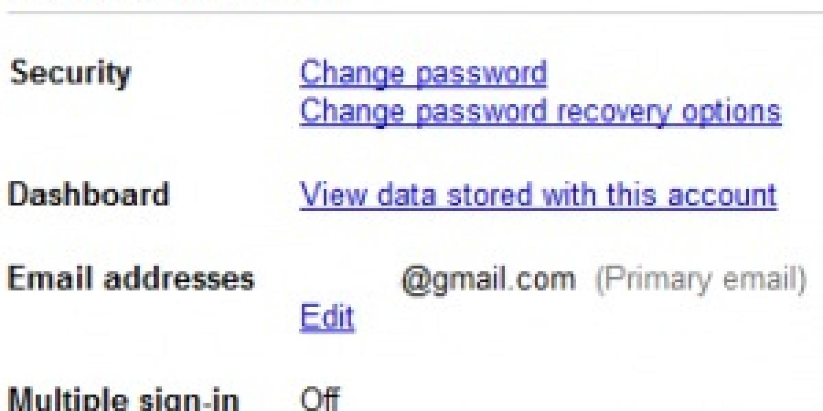 Google activa inicio múltiple de cuentas para sus servicios
