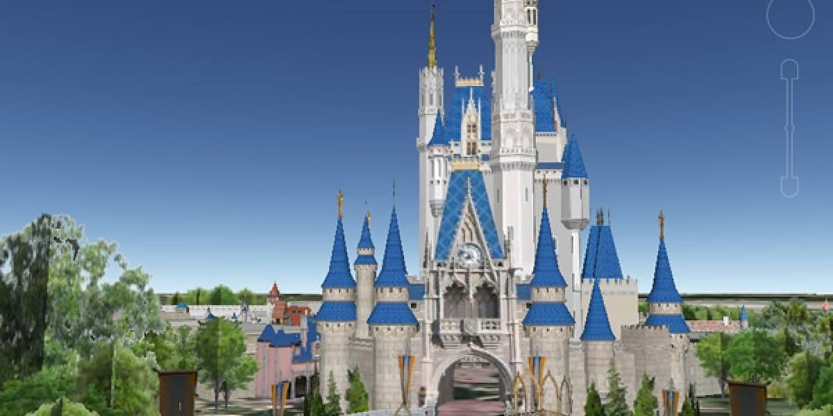 Recorre Walt Disney World en 3D en Google Earth