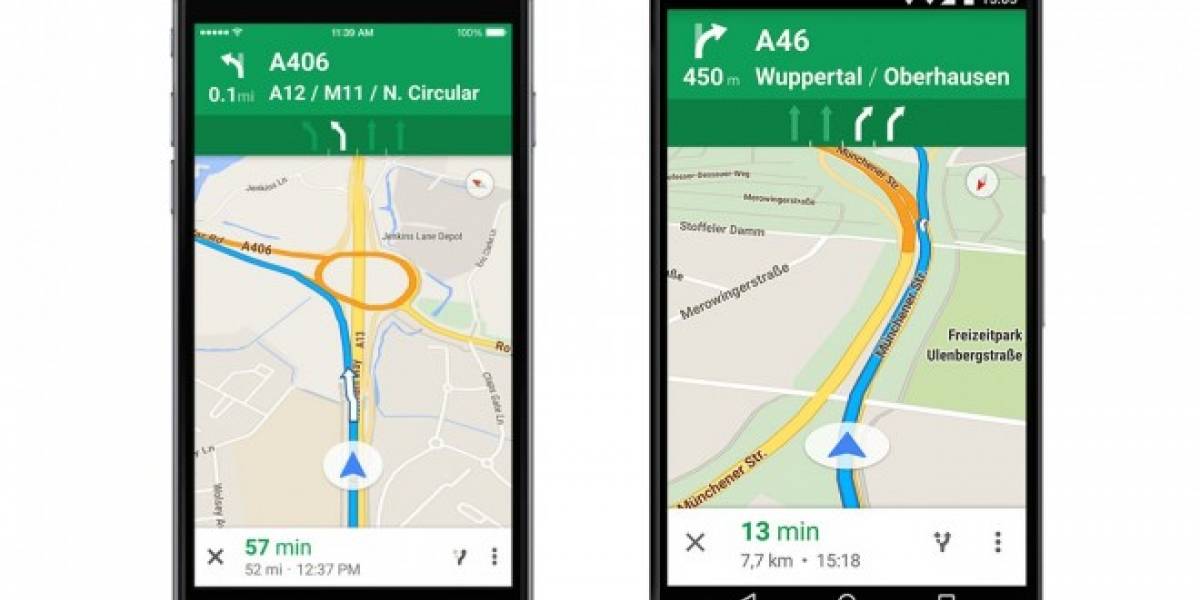 Google Maps ya informa en que carril mantenerte en Europa