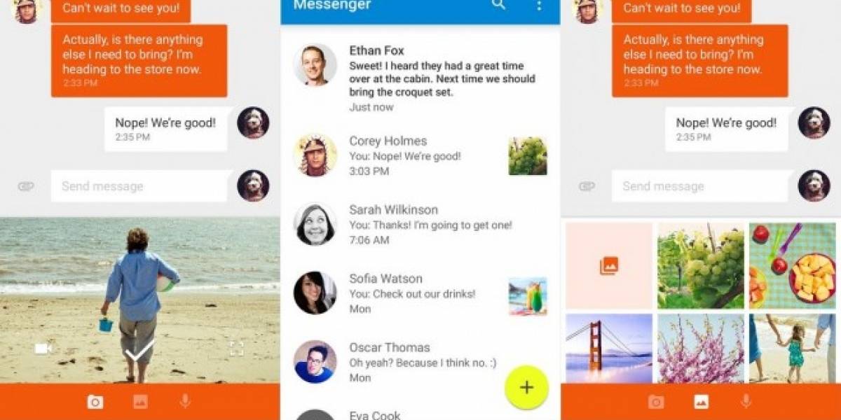 Google lanza Messenger, aplicación independiente de mensajería SMS y MMS