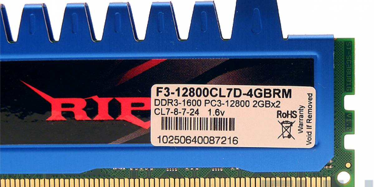 CHWLabs: G.Skill Ripjaws F3-12800 CL7