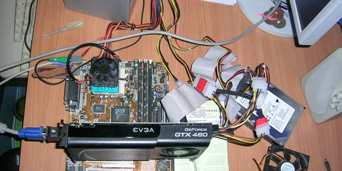 EVGA Geforce GTX 460: Benchmark en CPUs Pentium MMX y K6 2+