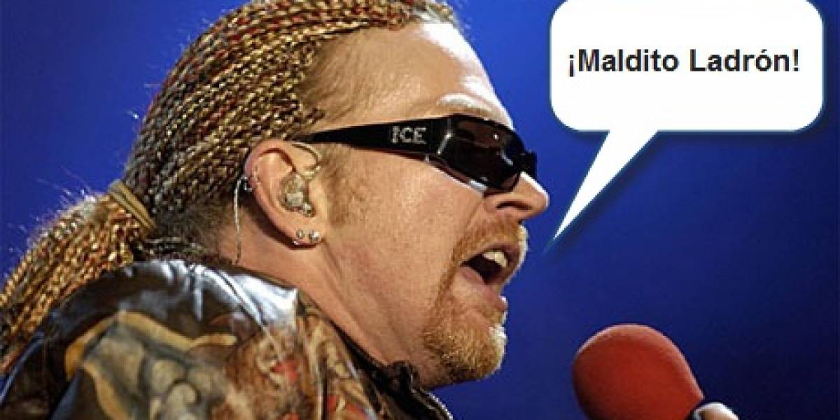 Arrestan a joven por ofrecer canciones inéditas de Guns N' Roses en su blog
