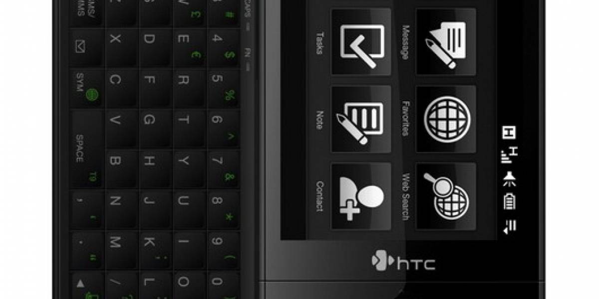 HTC Touch Pro, touchscreen y slider