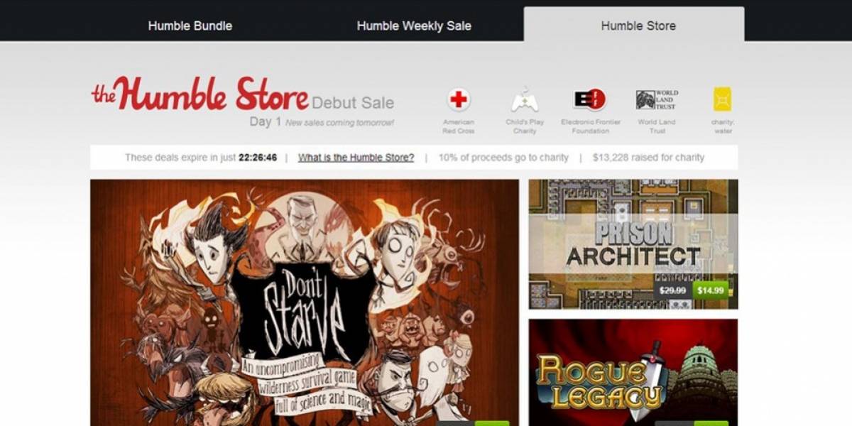Llega The Humble Store