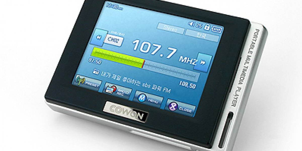 Alternativas al iPod: Cowon D2