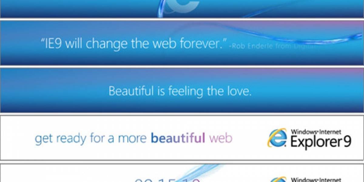 Filtran video del nuevo Internet Explorer 9