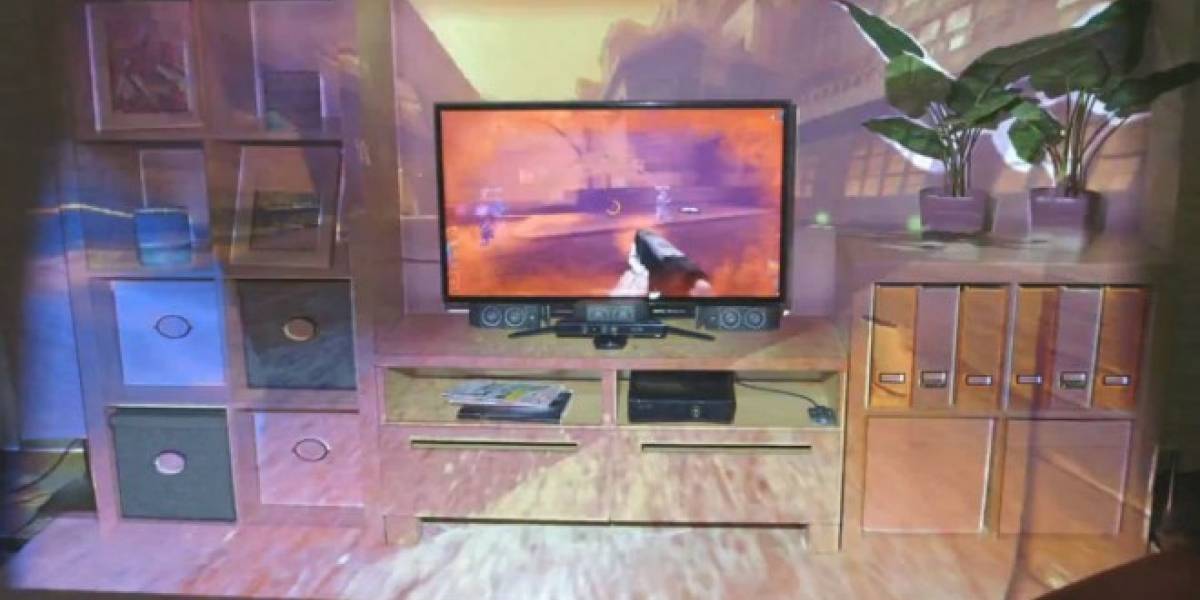 CES 2013: Microsoft revela el sistema IllumiRoom para Xbox