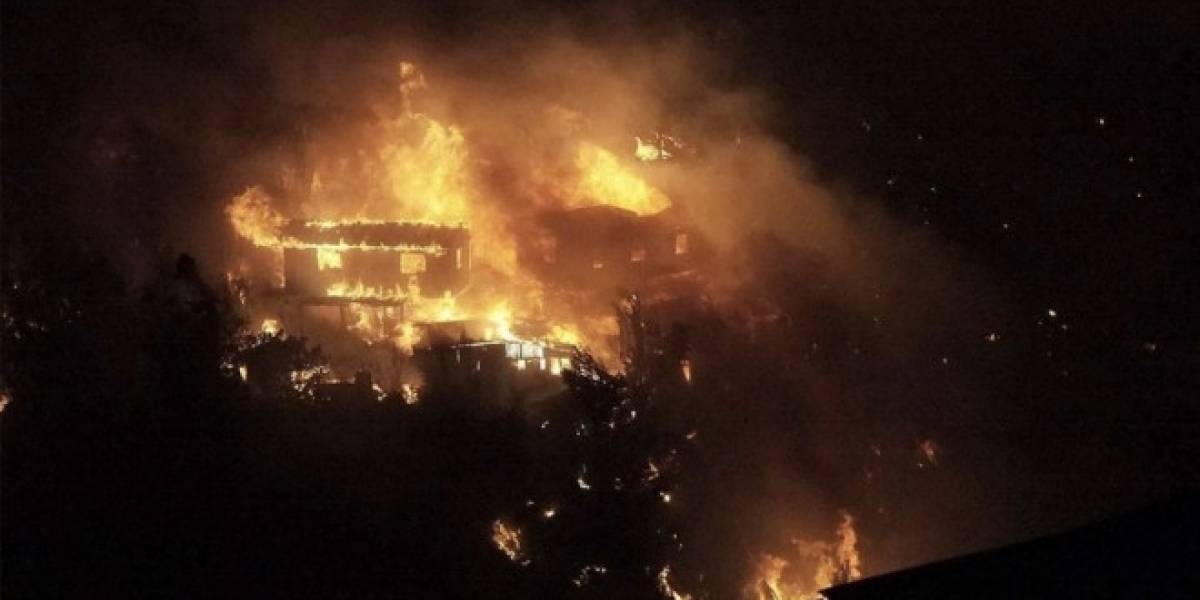 Movistar, Entel y Claro toman medidas con respecto al incendio que afecta a Valparaíso