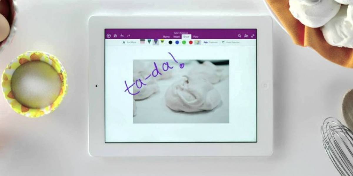 OneNote para iOS se actualiza con soporte para OCR y escritura a mano