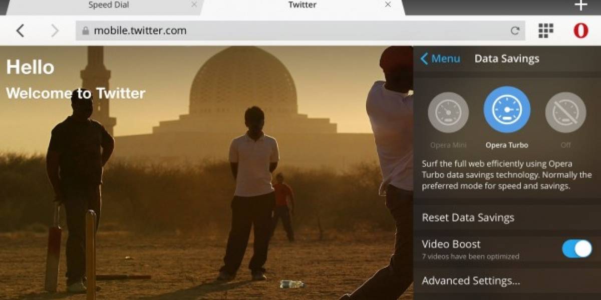 Opera Mini para iOS ahora tiene compresión de video