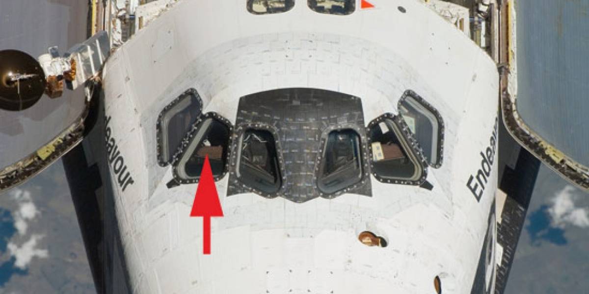 Foto revela iPod en nave espacial Endeavour