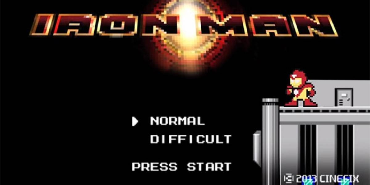 Iron Man salta al mundo de los 8-bits en este genial video
