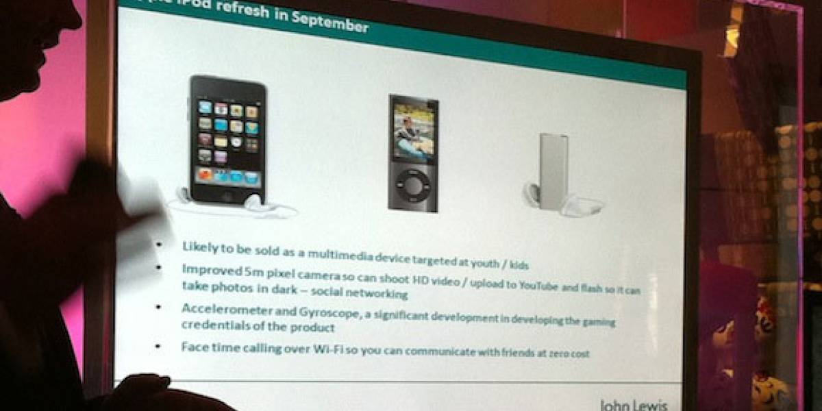 Nuevo iPod Touch incluiría cámara de 5 MP