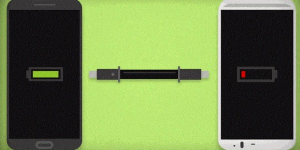 Juicer carga tu smartphone conectándolo a otro smartphone