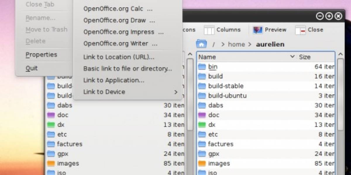 Presentan menú global para KDE