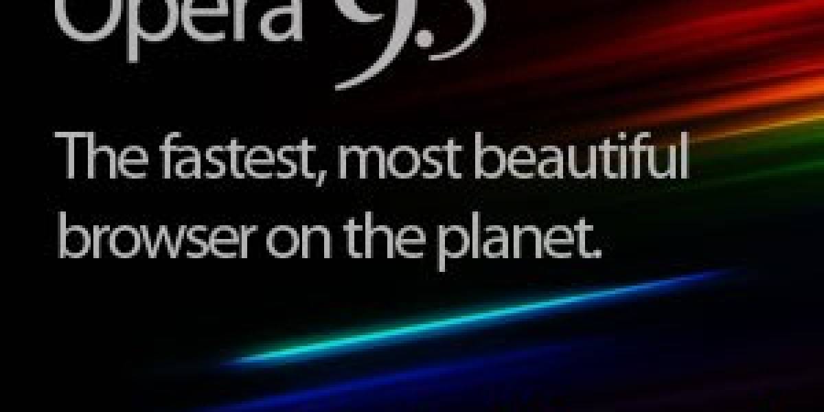 Opera 9.5 ya disponible