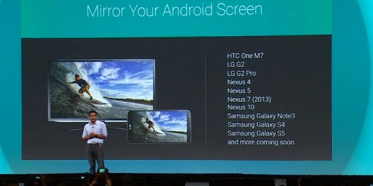 Chromecast ahora permitirá transmitir la pantalla de tu smartphone #IO14