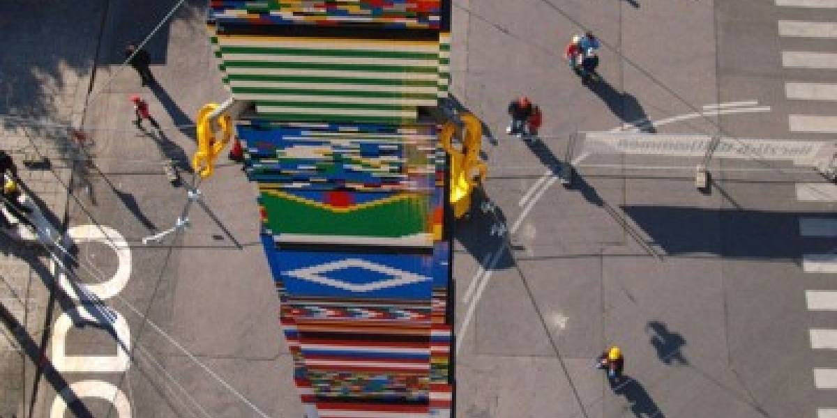La torre Lego más grande del mundo