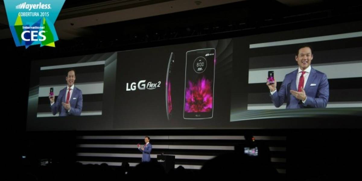 LG G Flex 2 se presenta oficialmente en #CES2015