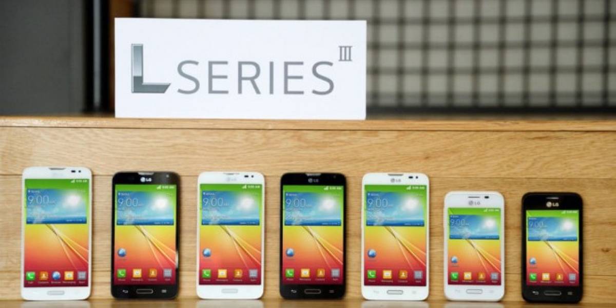 LG presenta la tercera generación de su linea L de móviles, ahora con KitKat