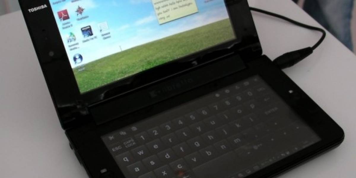 Netbook de dos pantallas Toshiba se estrena el 11 de agosto